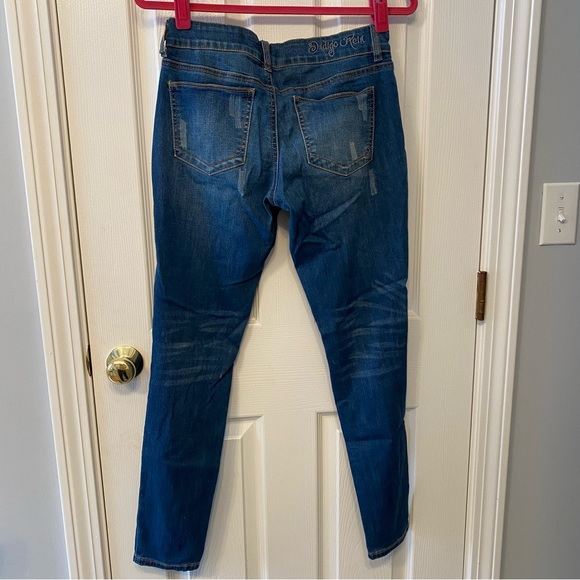 Indigo Rein 💙 distressed skinny jeans size 5 (juniors) - Picture 5 of 5